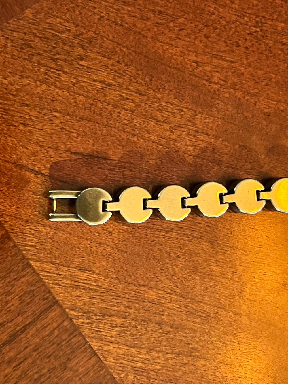 Hot‼️Touchstone Jewelry Brass tone shades of amber bracelet 7 1/4 in - Picture 6 of 10